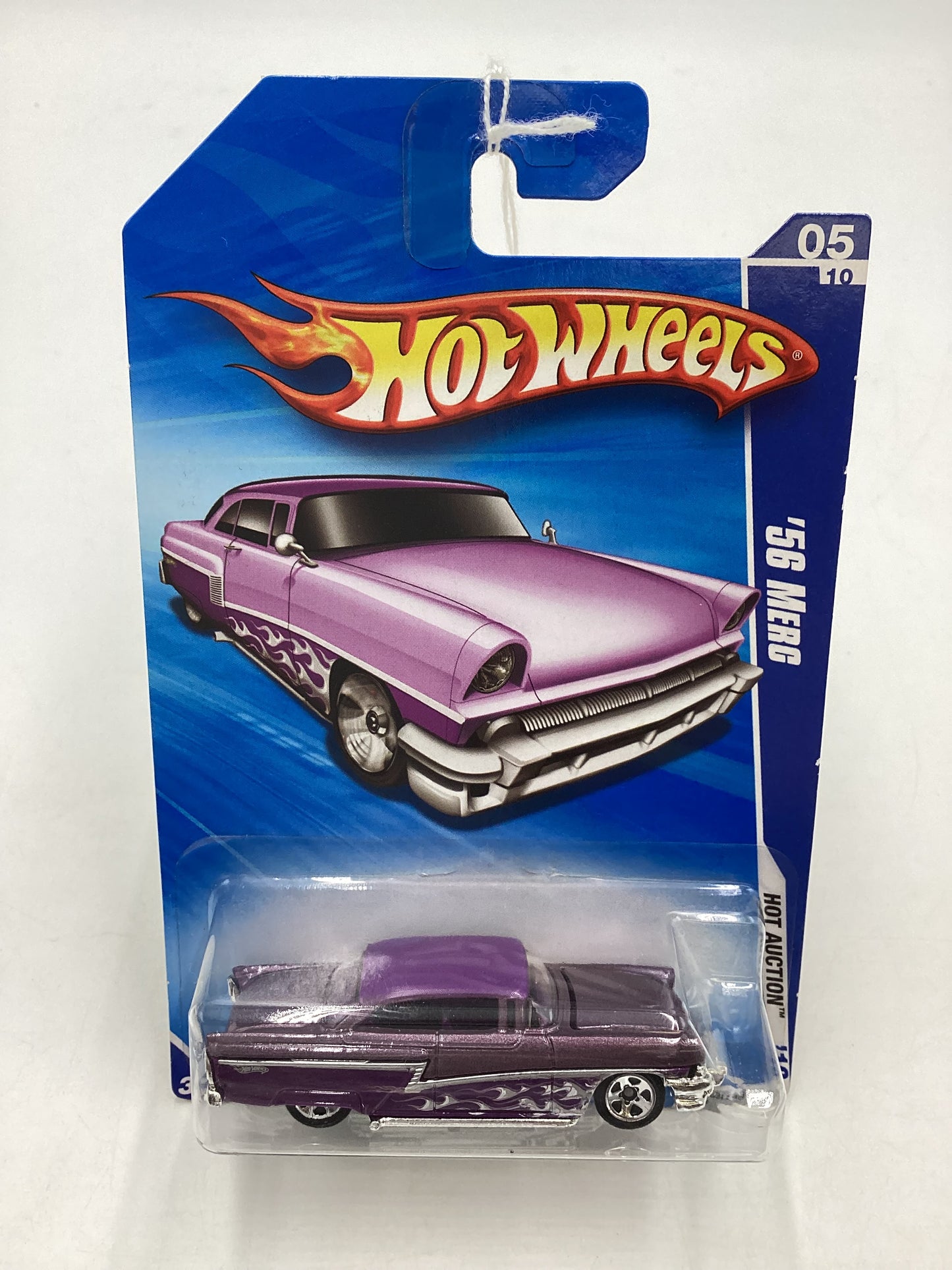 2010 Hot Wheels #163 Purple 56 Merc 50C