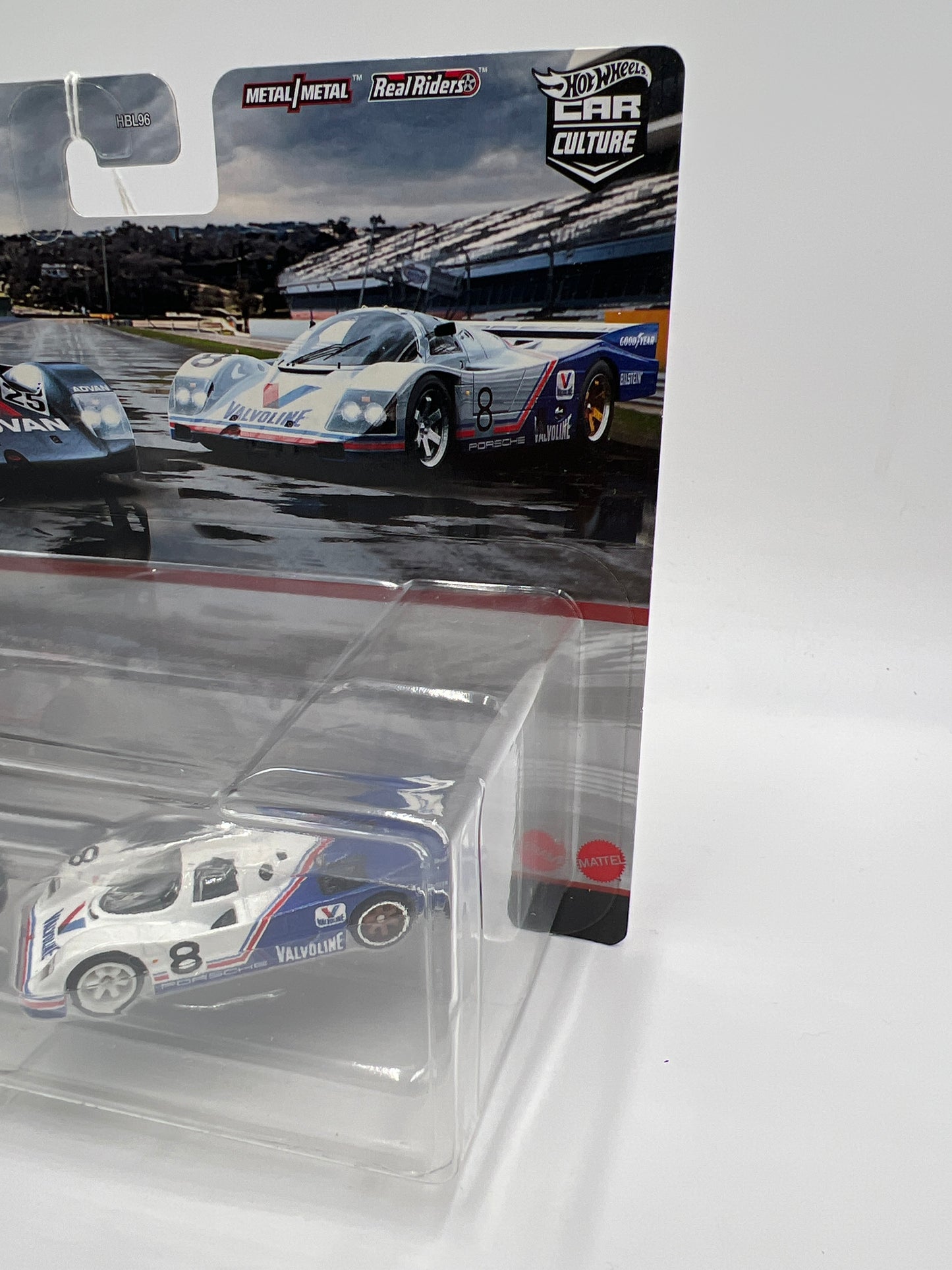 Hot Wheels Premium Target 2 Pack Porsche 962 Advan/Valvoline 282B