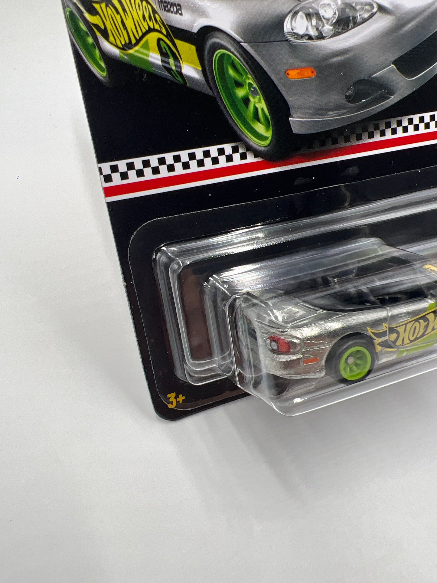 2025 Hot Wheels Legends Tour Walmart Exclusive Zamac Edition #3 2004 Mazda Mazdaspeed Miata W/Protector