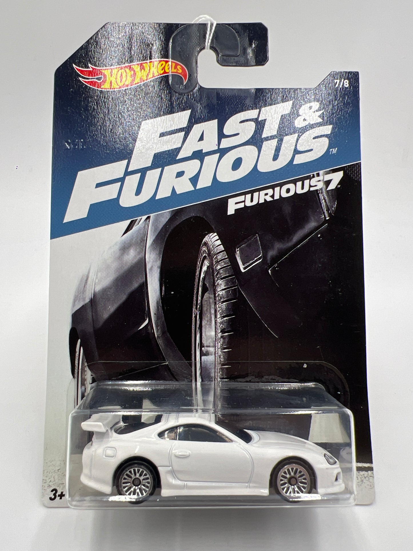 2017 Hot Wheels Fast & Furious 7 #7 94 Toyota Supra White 71A