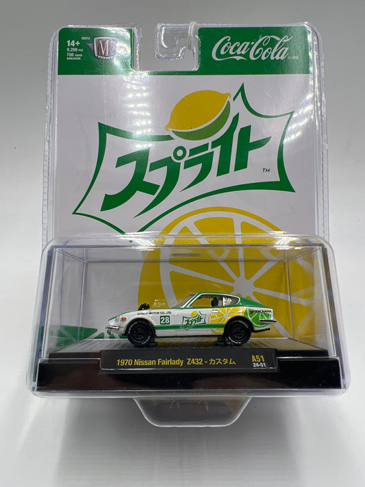M2 Machines Coca Cola Sprite 1970 Nissan Fairlady Z432 A51 205H
