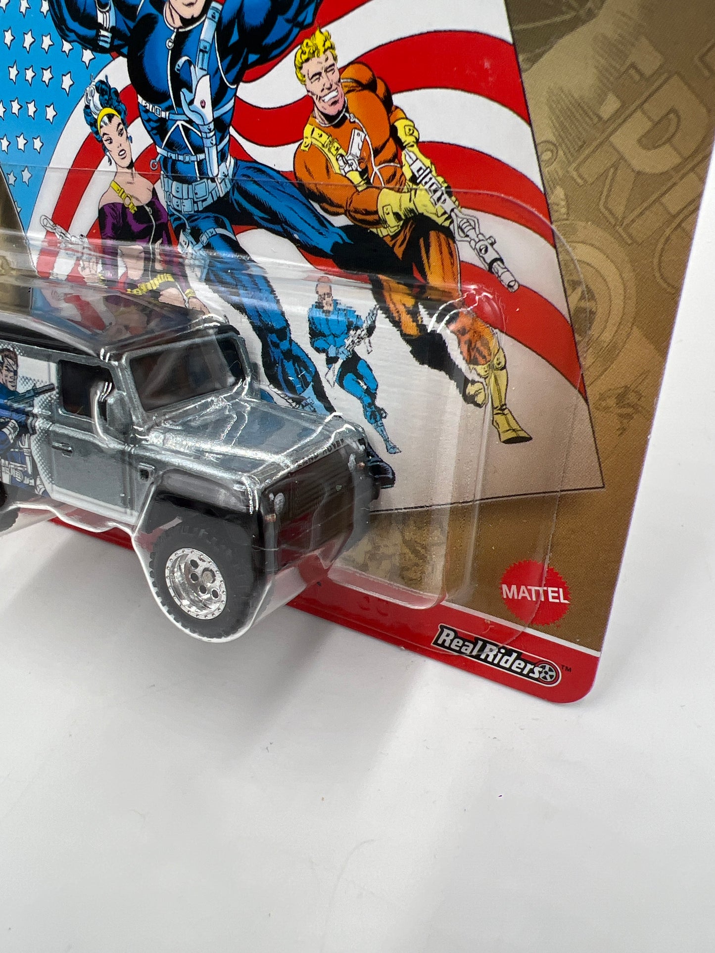 2021 Hot Wheels Marvel Pop Culture #5 Land Rover Defender 110 Hard Top 269D