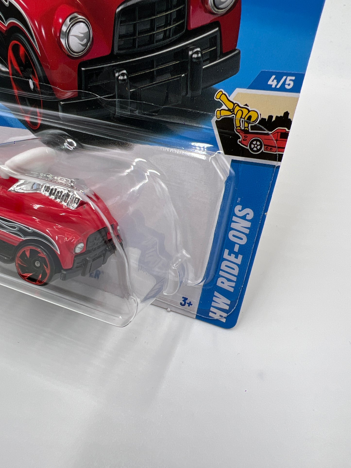 2025 Hot Wheels D Case Treasure Hunt #95 Pedal Driver Red 274C