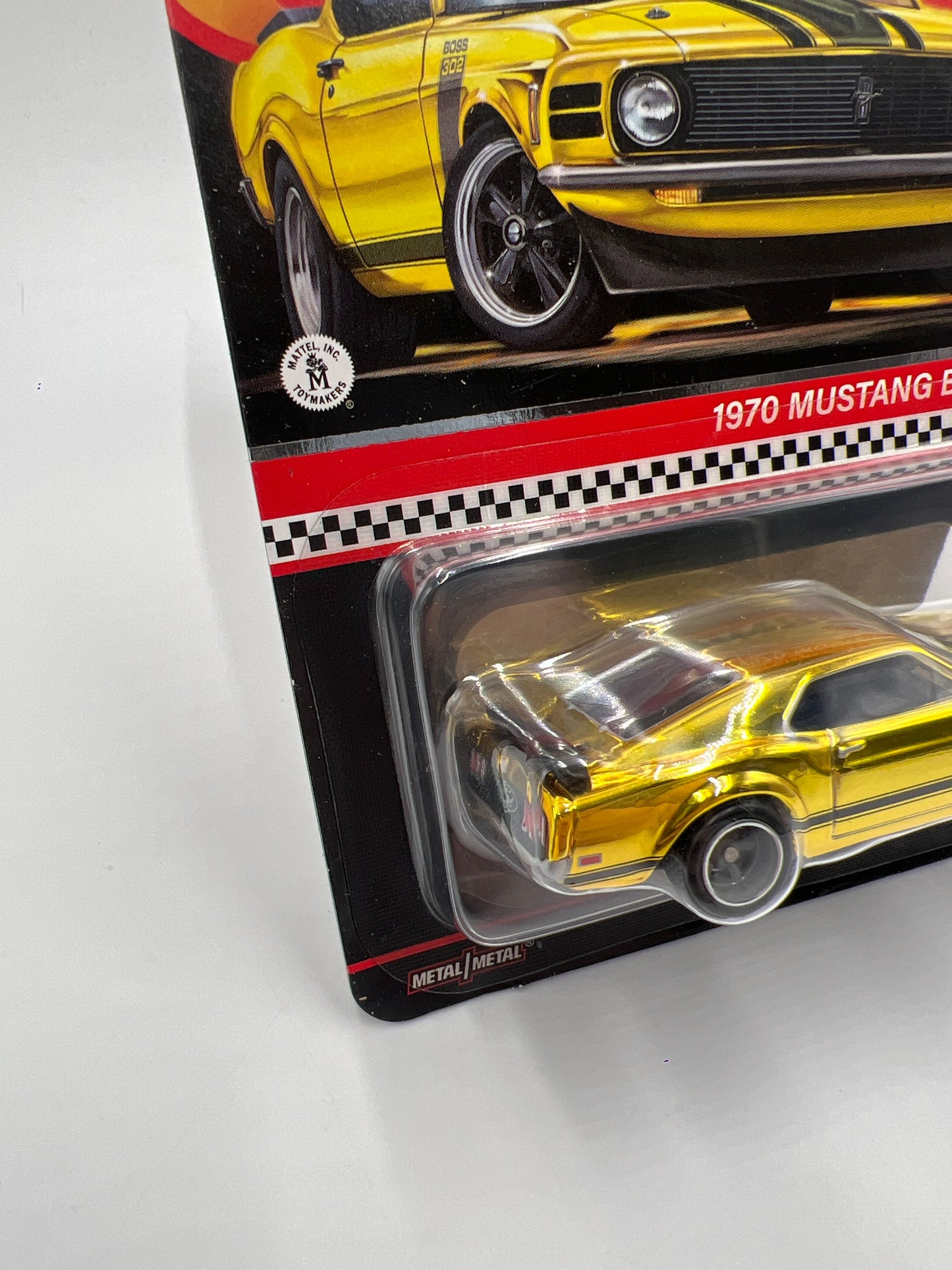 2024 Hot Wheels RLC 1970 Ford Mustang Boss 302 Gold W/Protector