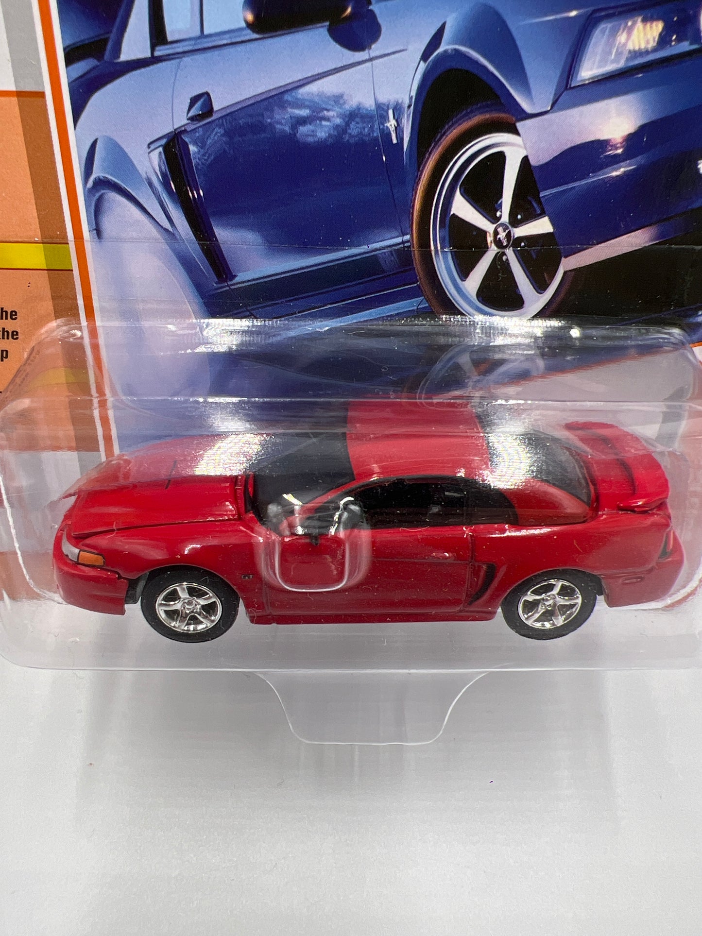 Johnny Lightning Classic Gold Collection Release 3 Version B  2003 Ford Mustang Torch Red 228B