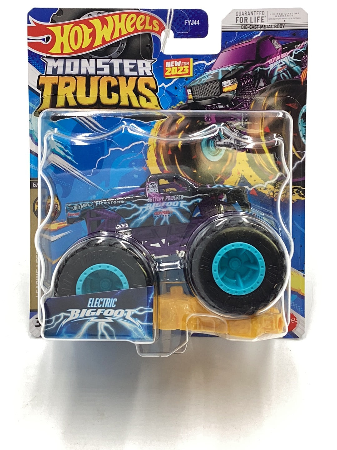 2023 Hot wheels monster Trucks Electric Bigfoot 133D