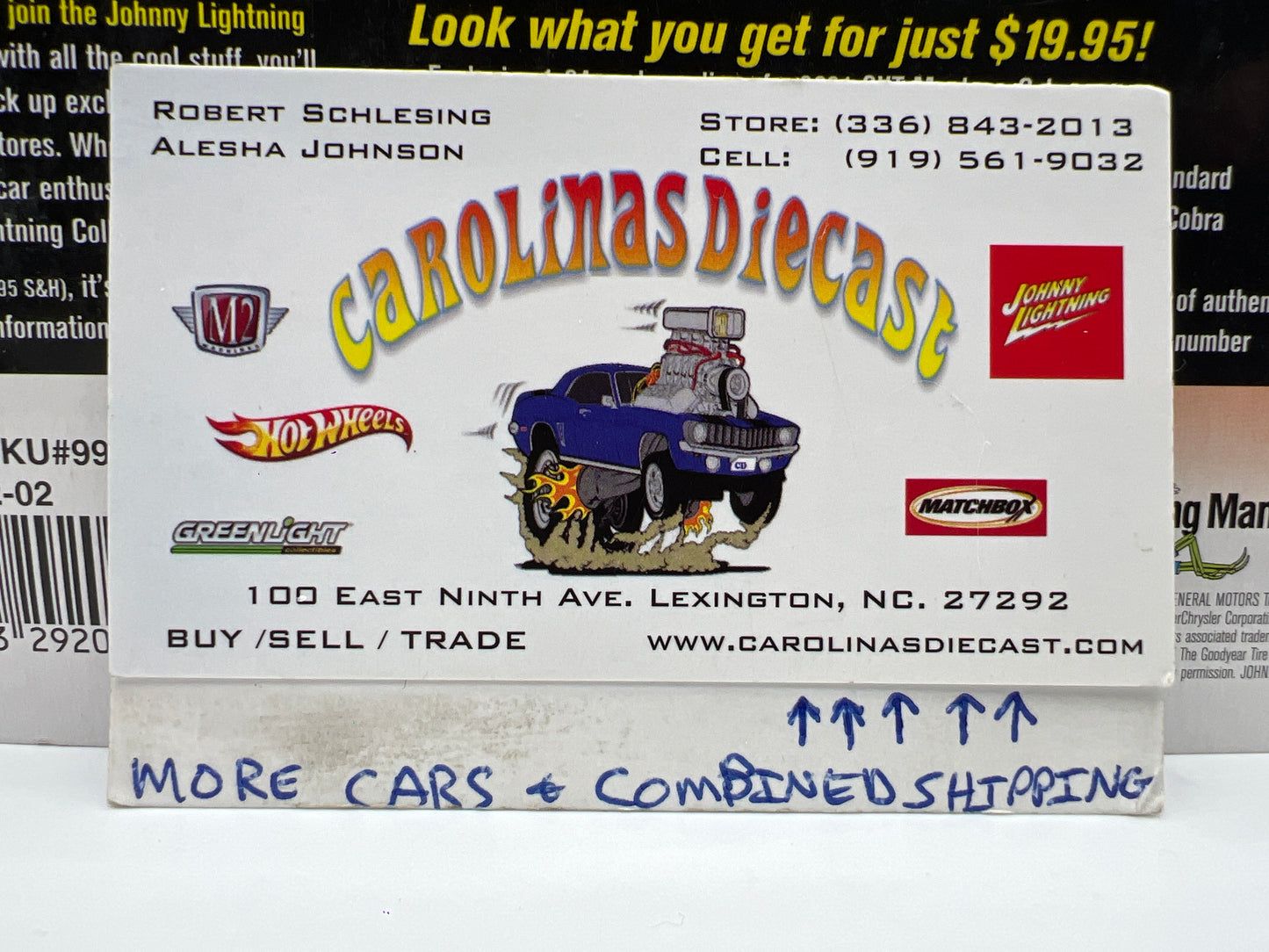 Johnny Lightning White Lightning Chase Hot Rod Magazine #5 1927 Ford T-Roadster Black