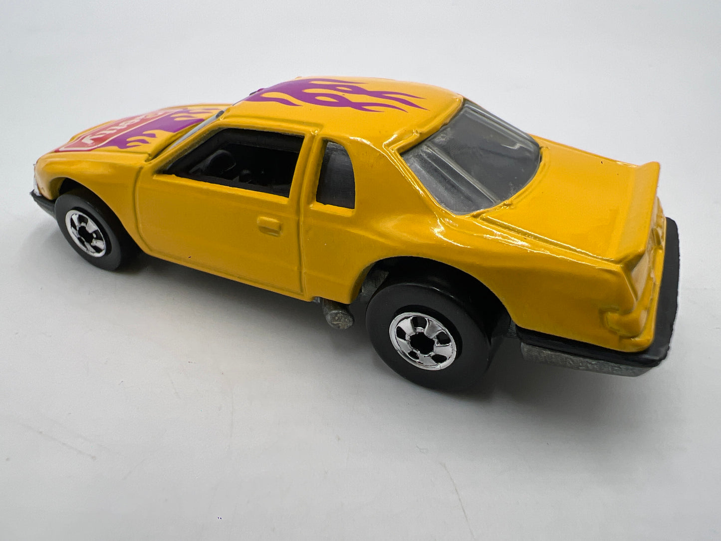 Hot Wheels 1991 Getty Promo 81 Thunder Burner Yellow Loose