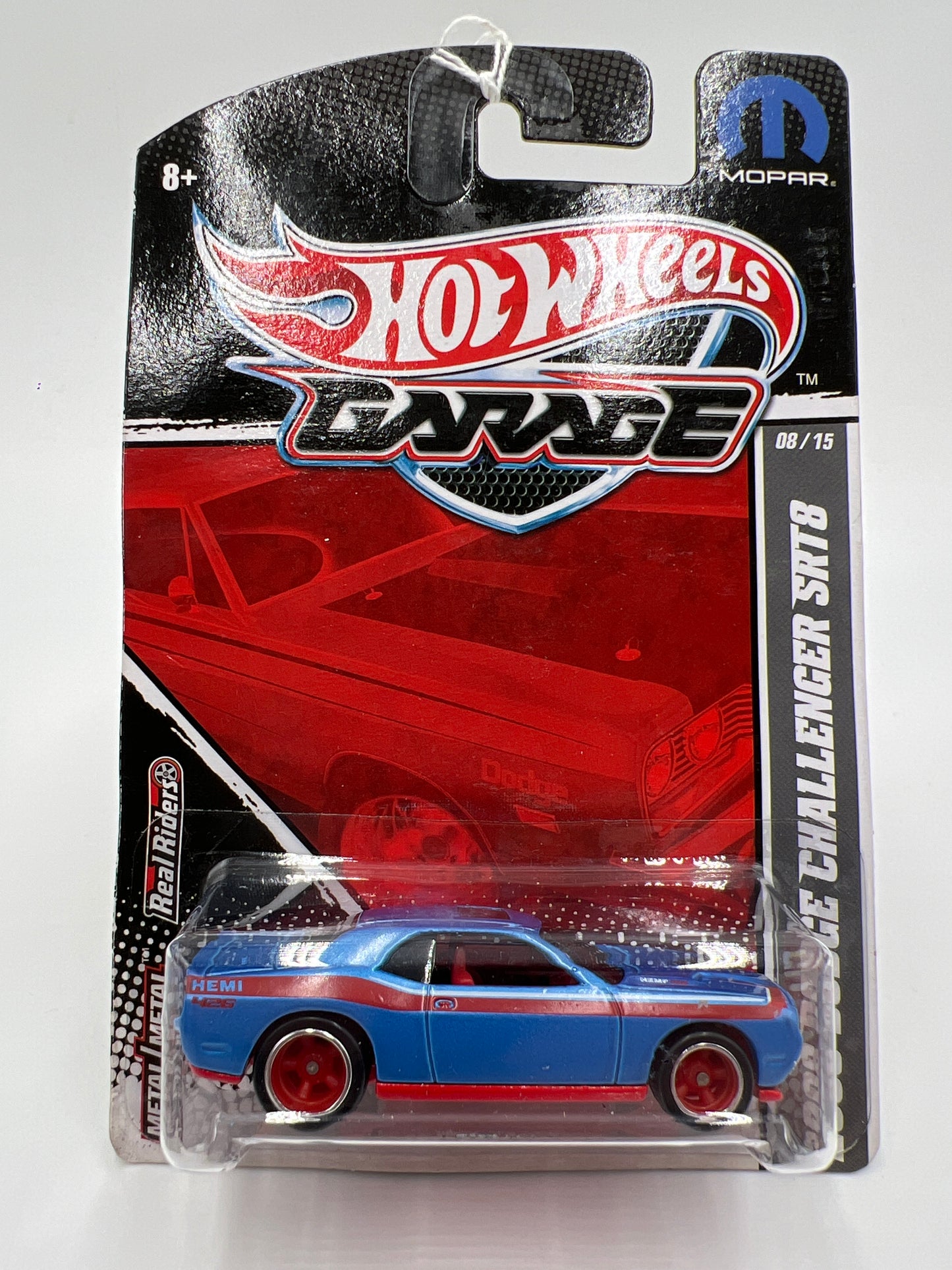 Hot Wheels Premium Garage Series #8 2008 Dodge Challenger SRT8 Blue