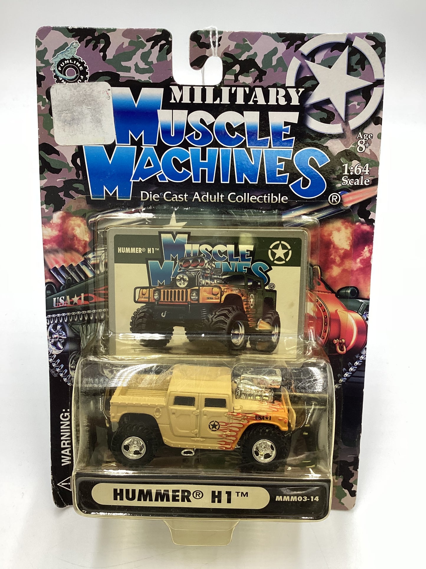 Military Muscle Machines  MMM03-14 Hummer H1 Tan (SR)