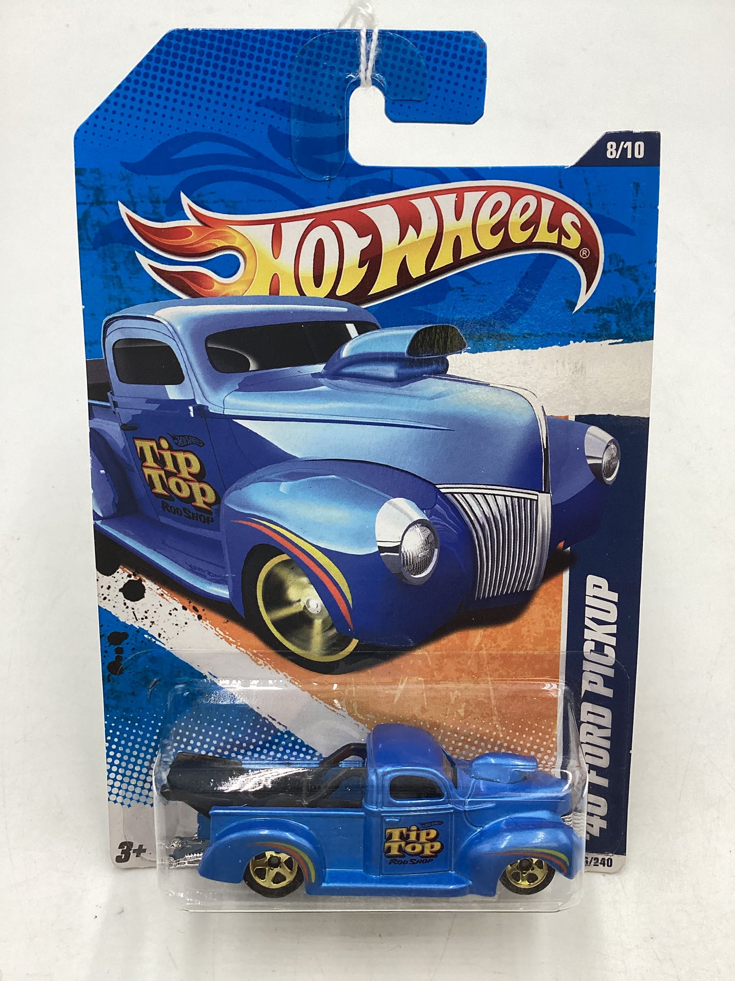 2011 Hot Wheels #146 ‘40 Ford Pickup Blue 21D