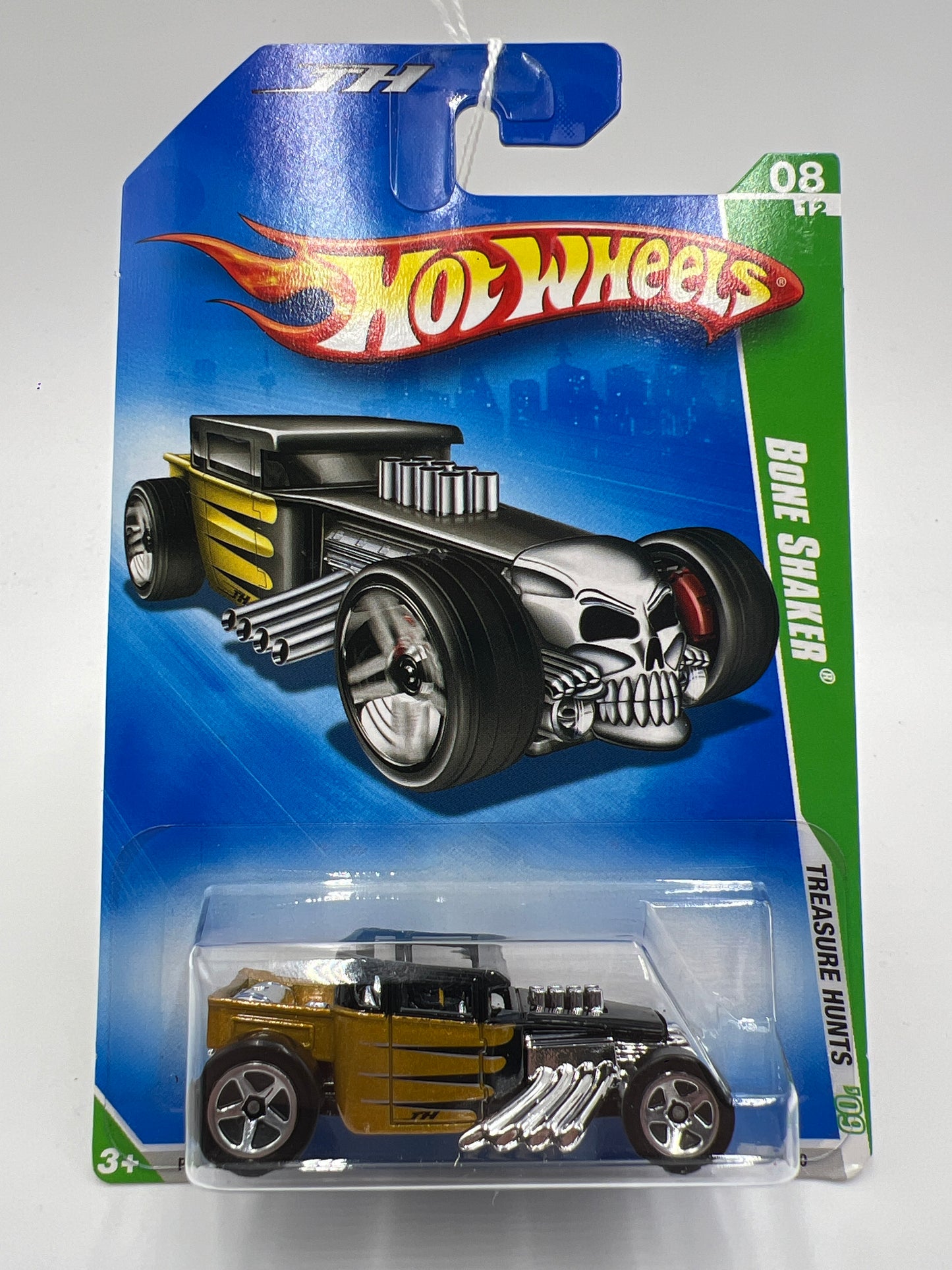 2009 Hot Wheels Treasure Hunts #50 Bone Shaker Gold/Black
