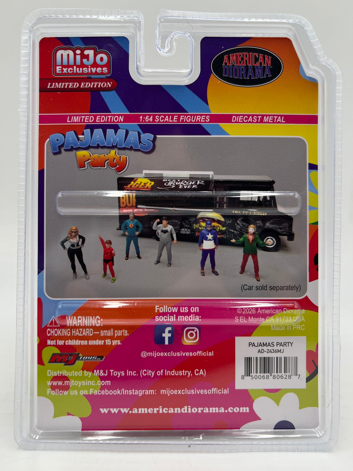 American Diorama MiJo Exclusives 1:64 Pajamas Party 288E