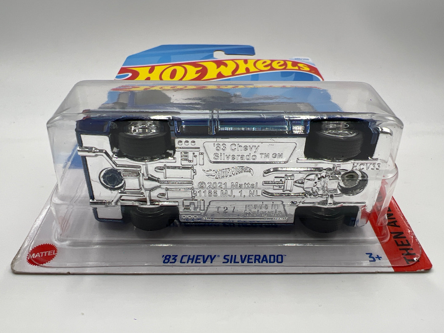 2024 Hot Wheels International Super Treasure Hunt #249 83 Chevy Silverado Blue W/Protector