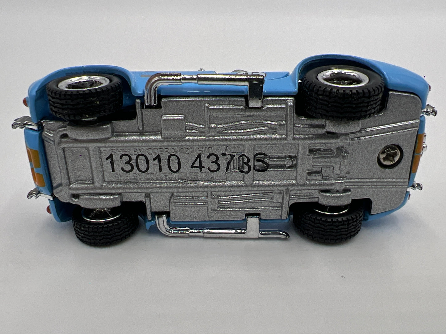 2010 Shelby Collectibles 1/64 10 Car Set Exclusive 1/5000 Loose Shelby Cobra 427 S/C Light Blue/Orange