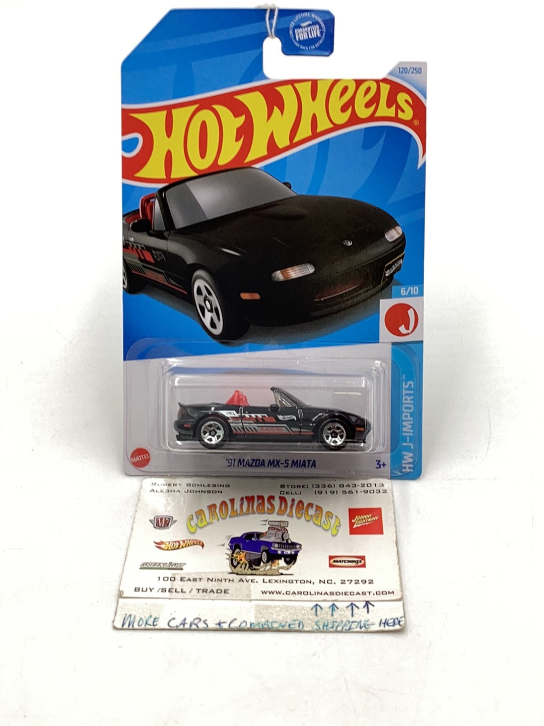 Hot Wheels 2024 E Case #120 91 Mazda MX-5 Miata