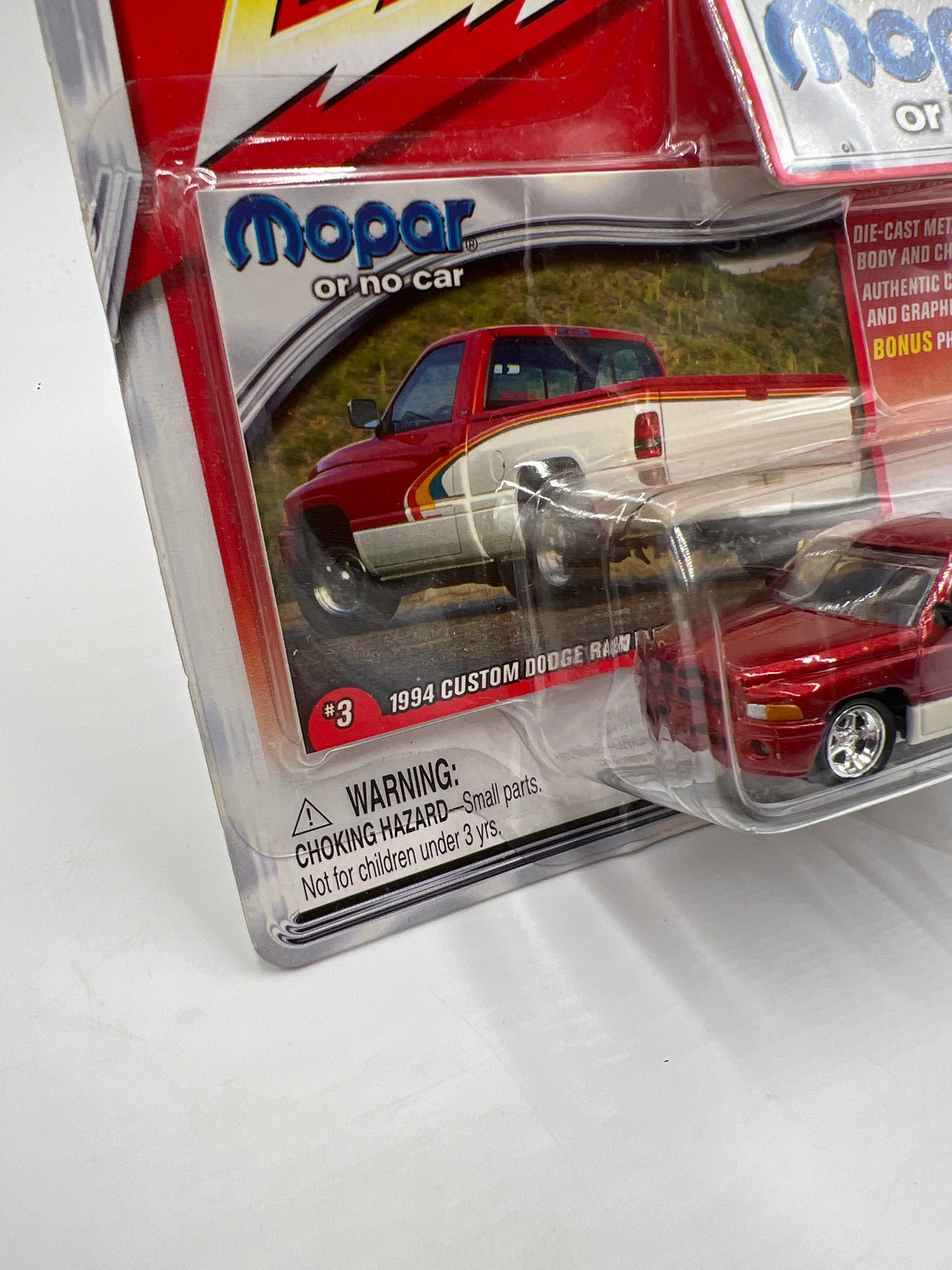 Johnny Lightning Mopar Or No Car #3 1994 Custom Dodge Ram Pickup