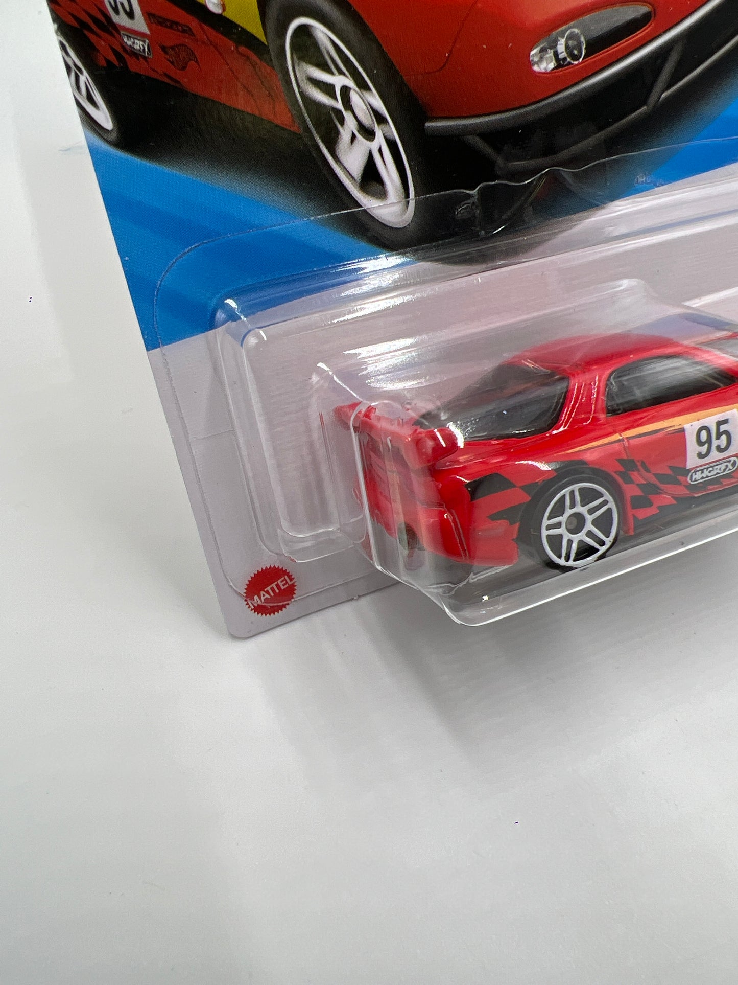 2025 Hot Wheels N Case 70s Vs 90s #163 95 Mazda RX-7 Drift Red 87i