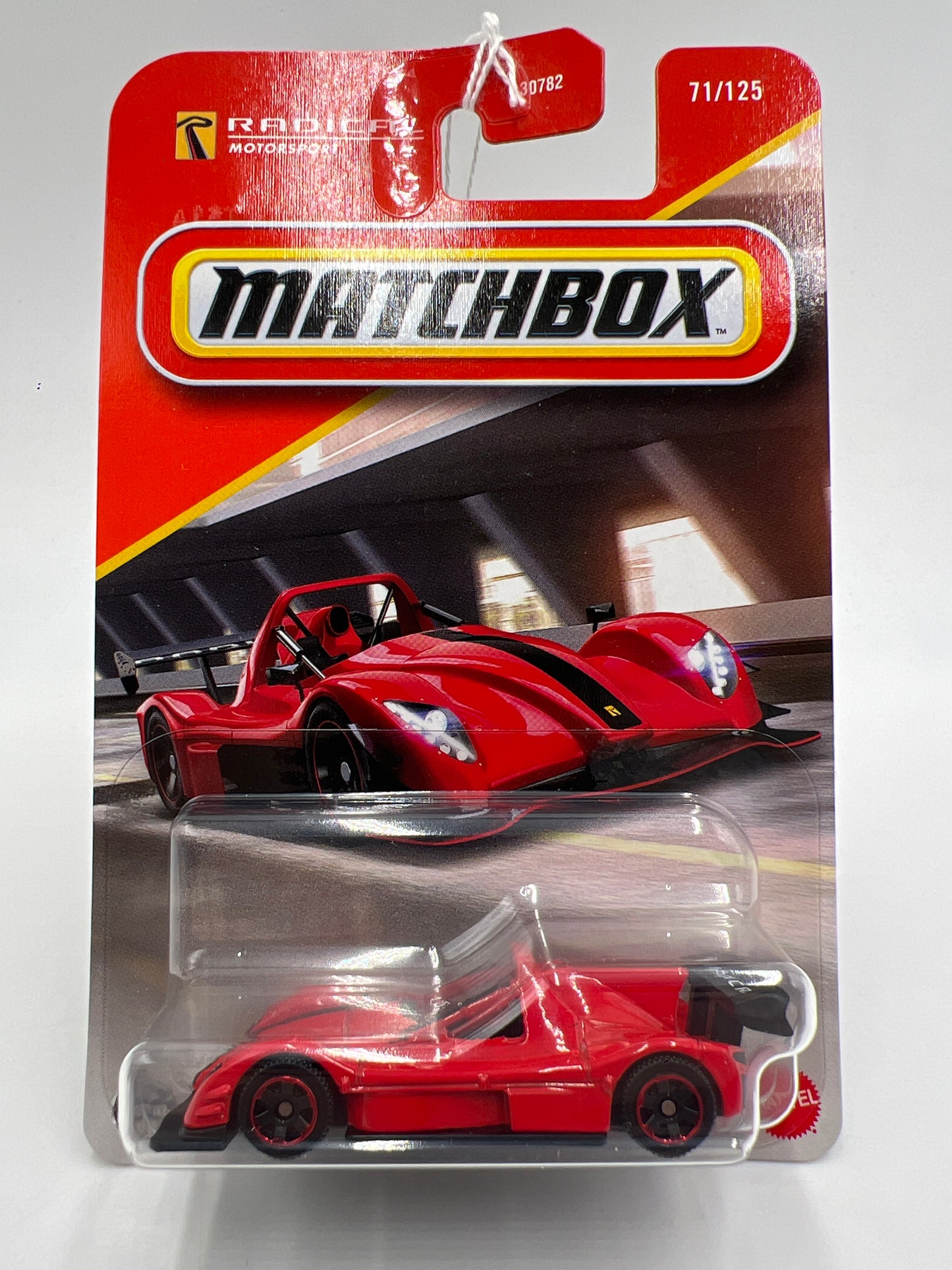 2025 Matchbox #71 Radical SR3 XXR Red 214A