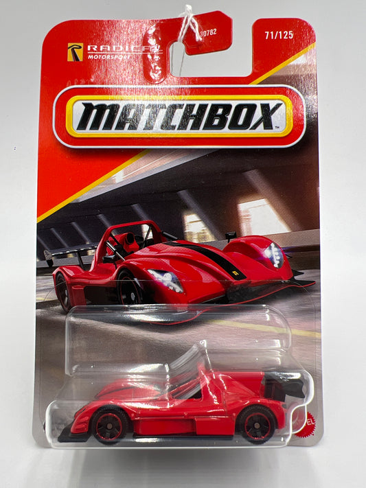 2025 Matchbox #71 Radical SR3 XXR Red 214A