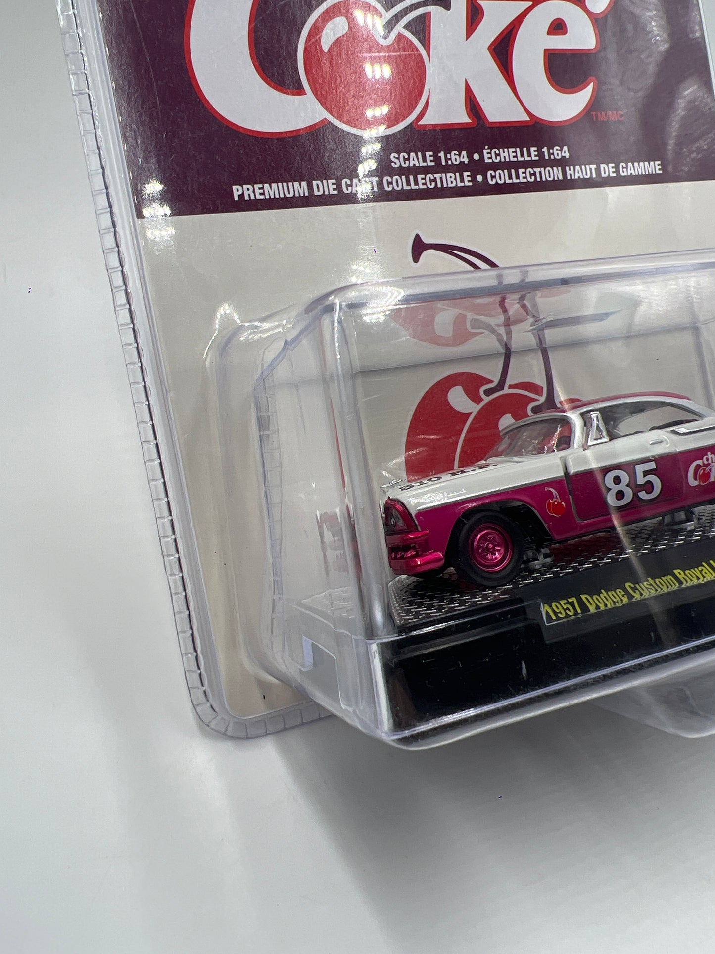 M2 Machines Coca Cola Cherry Coke CHASE 1957 Dodge Custom Royal Lancer Super D500 RC04