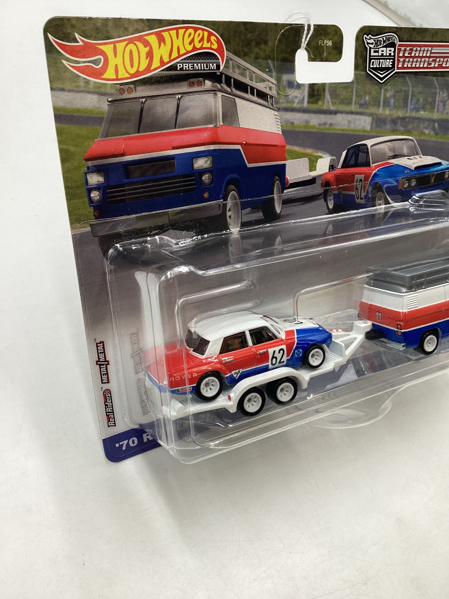 Hot Wheels Team transport #55 70 Rover P6 Group 2 HW Rally Hauler 278B