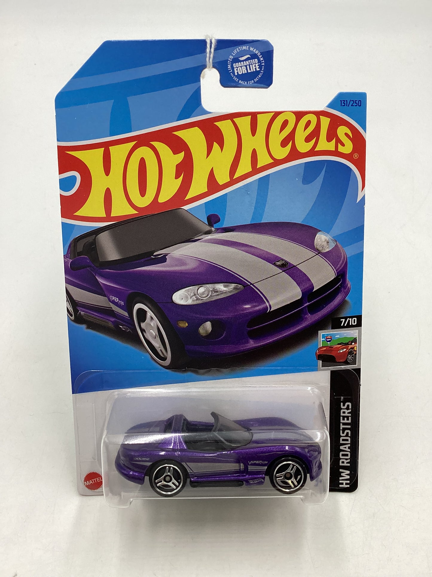 2023 Hot wheels #131 Purple Dodge Viper RT/10 44i