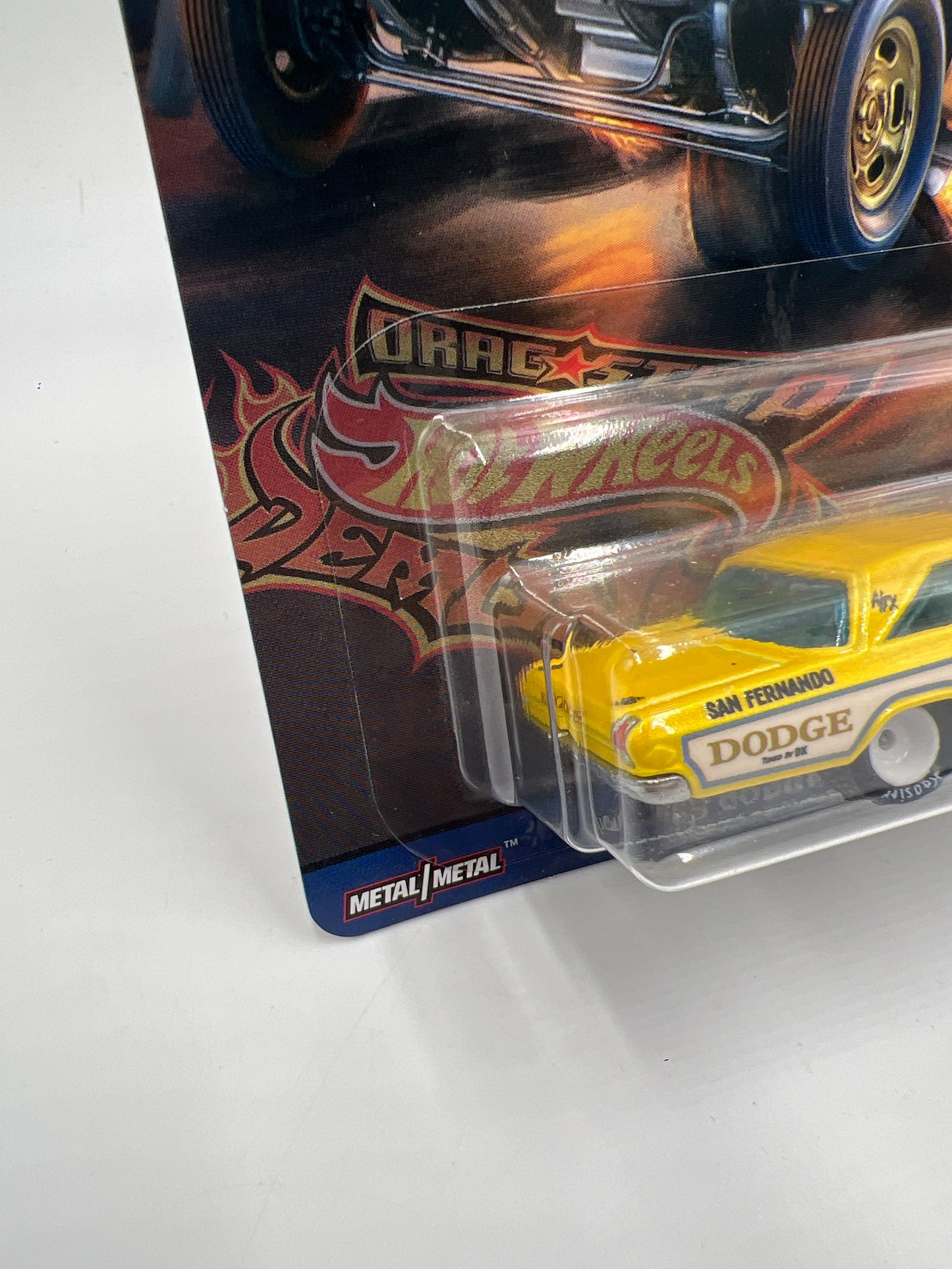 Hot Wheels Premium Drag Strip Demons #3 65 Dodge Coronet Yellow 245M