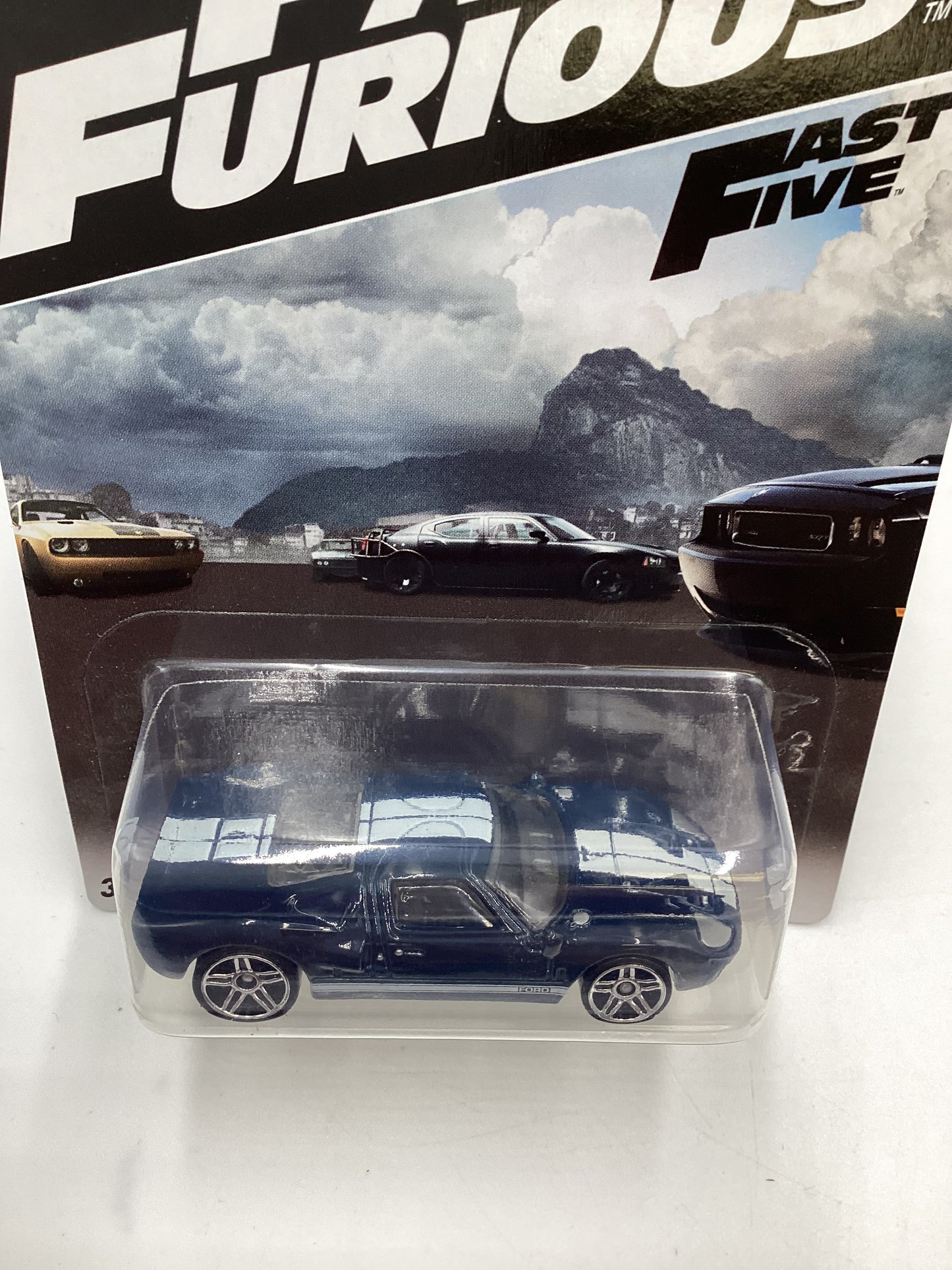 2016 Hot Wheels Fast & Furious #5 Ford Gt-40 Blue 69G