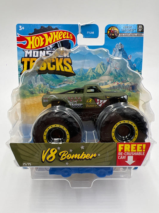 Hot Wheels Monster Trucks Crash Legends #25 V8 Bomber 124C