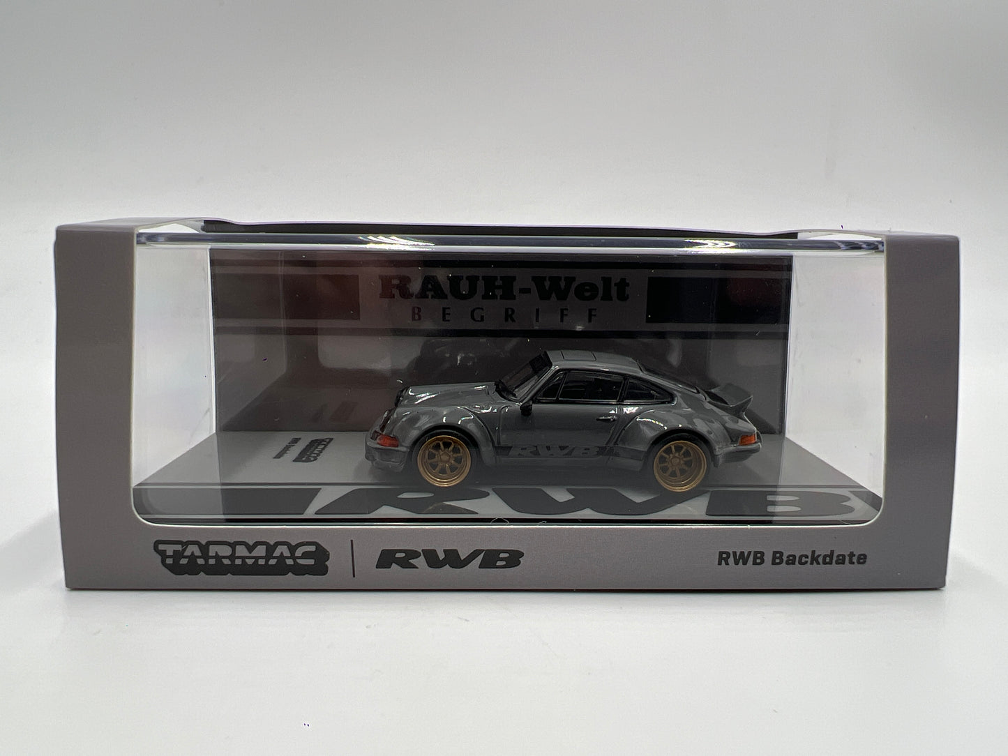 Tarmac Works x Hobby 64 Porsche RWB Backdate Gray