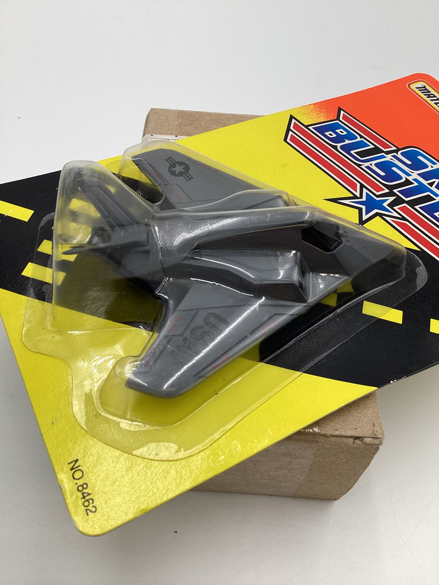 1994 Matchbox Skybusters No. 8462 USAF Stealth Fighter Gray