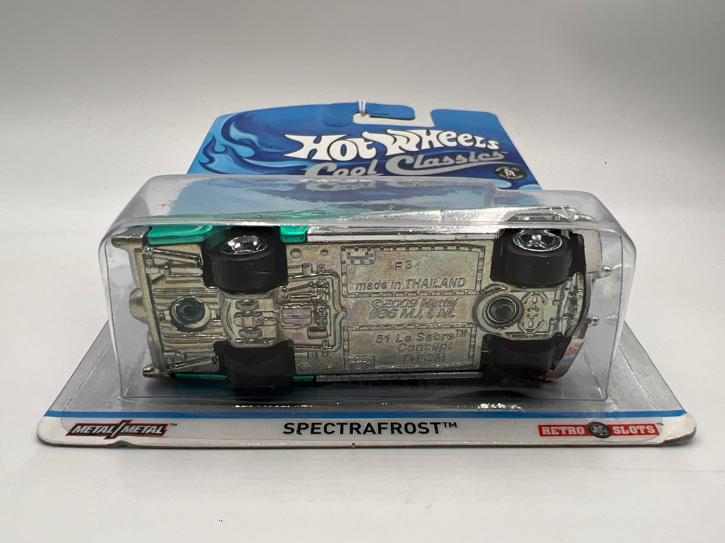 Hot Wheels Cool Classics #17 51 Buick Lesabre Concept Spectrafrost Green/Aqua SR