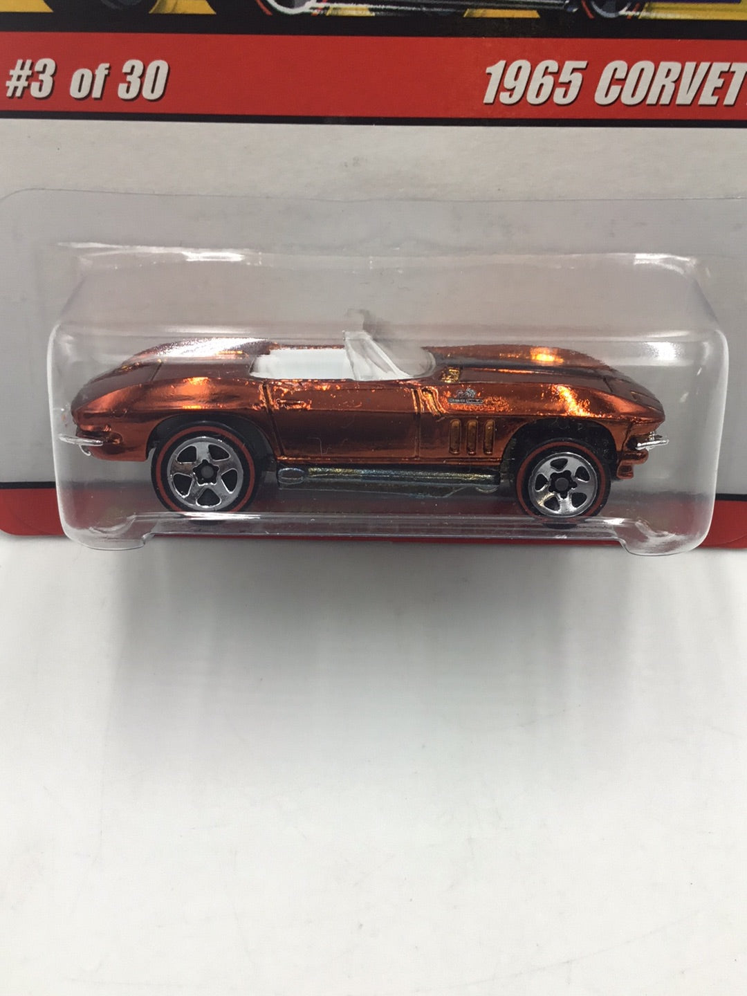 Hot wheels classics series 2 #3 1965 Corvette orange CC5