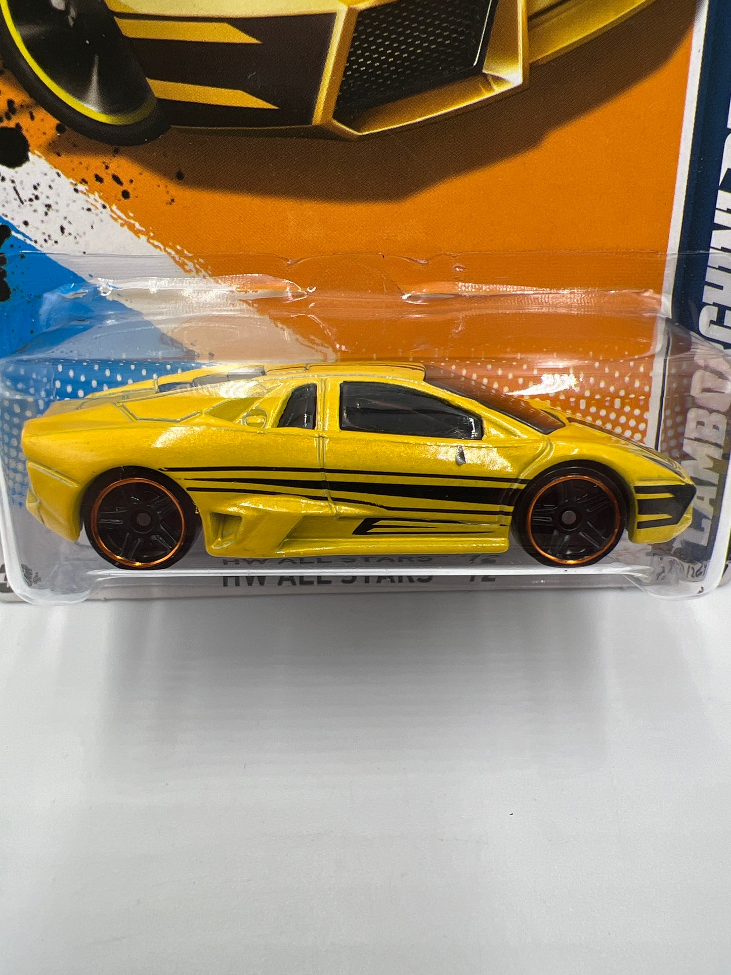 2012 Hot Wheels HW All Stars #121 Lamborghini Reventon Yellow