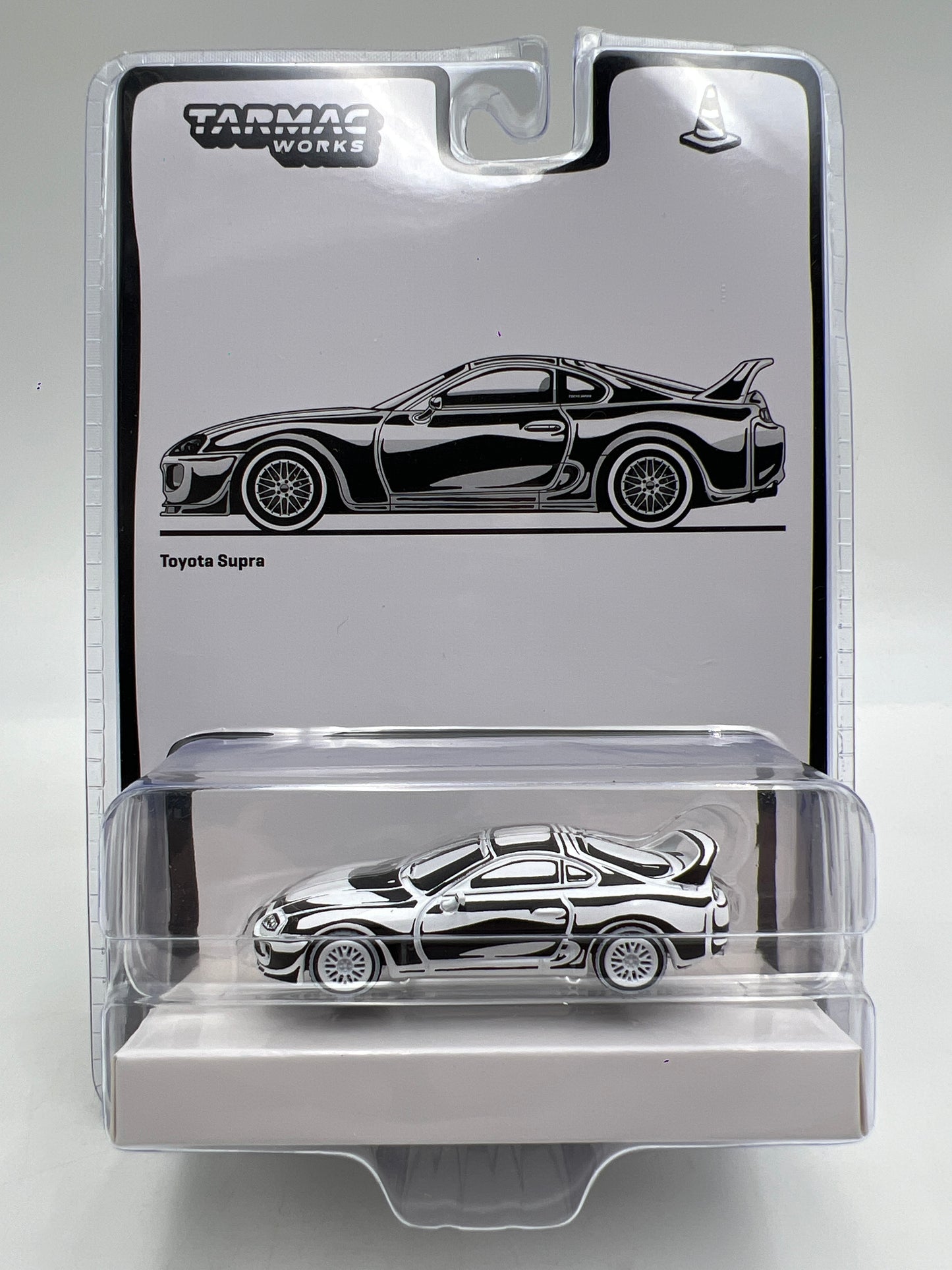 Tarmac Works #11 Joshua Vides Toyota Supra Black/White