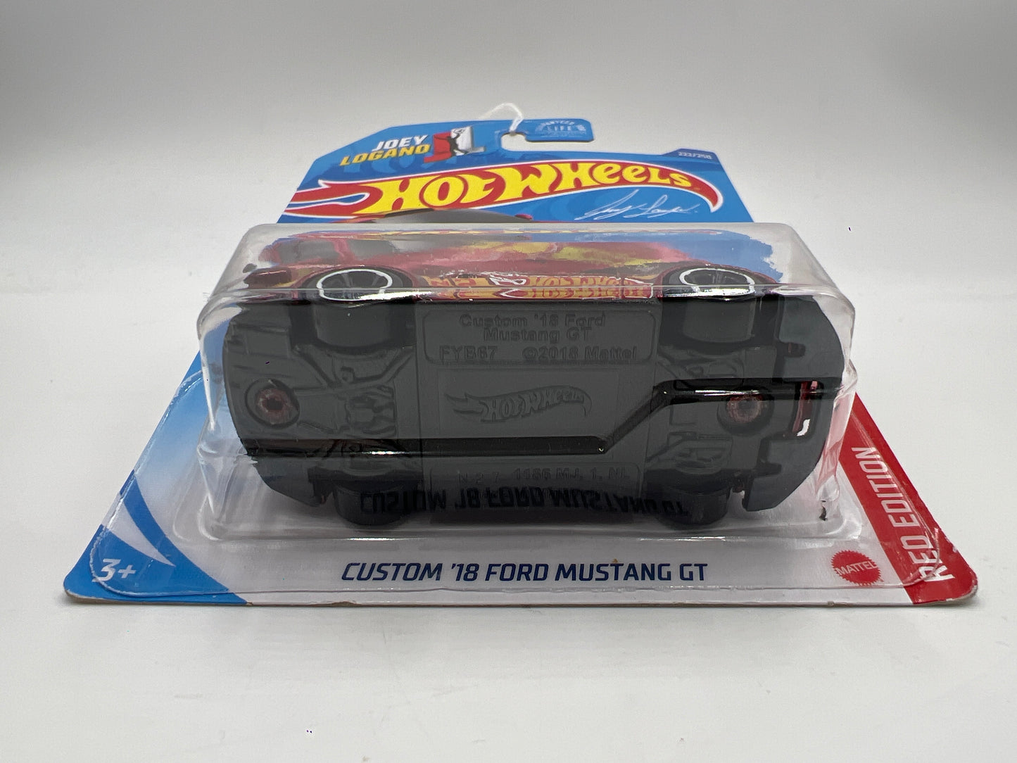 2020 Hot Wheels Target Exclusive Red Edition #222 Custom 18 Ford Mustang GT Red 146C