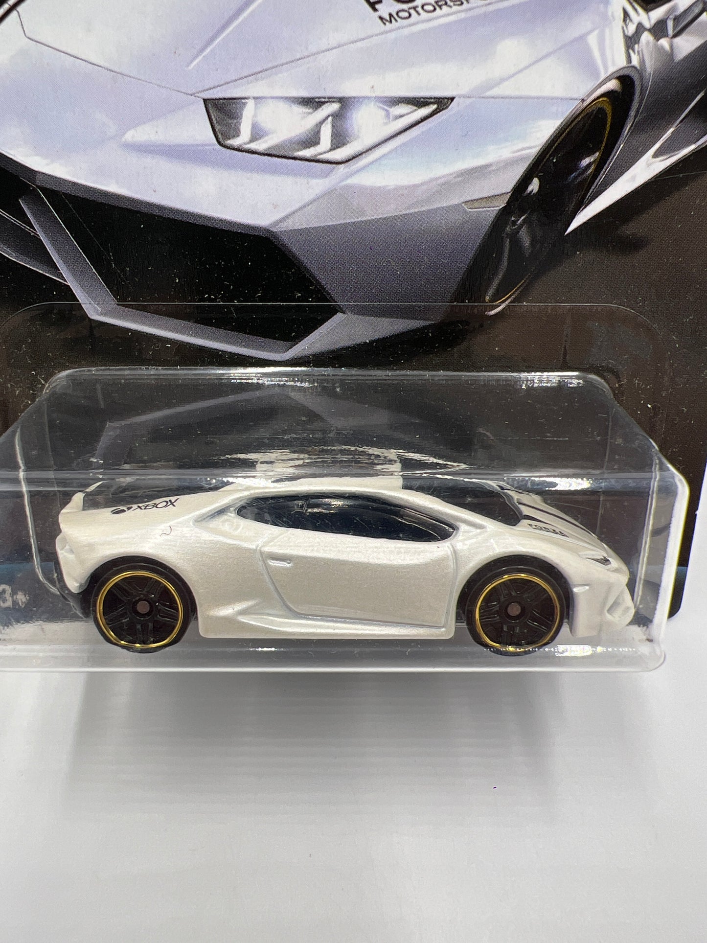 Hot Wheels Forza Motorsport #4 Lamborghini Huracan LP 610-4 White 154A