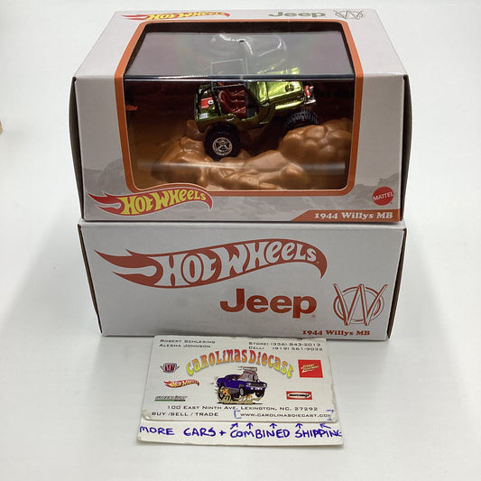 2021 Hot Wheels Redline Club RLC 1944 Willys MB Green 6002/20000