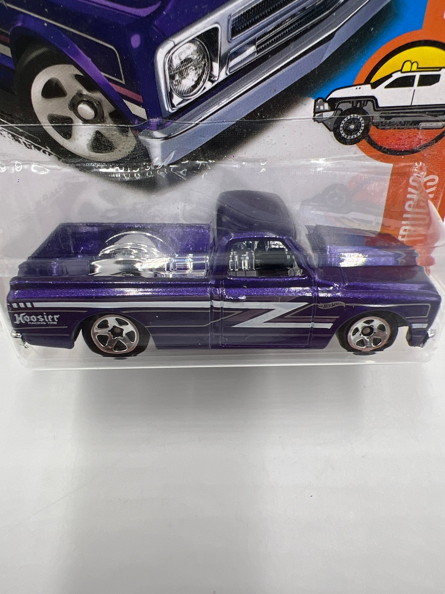 2017 Hot Wheels Hot Trucks #158 67 Chevy C10 Purple 5F