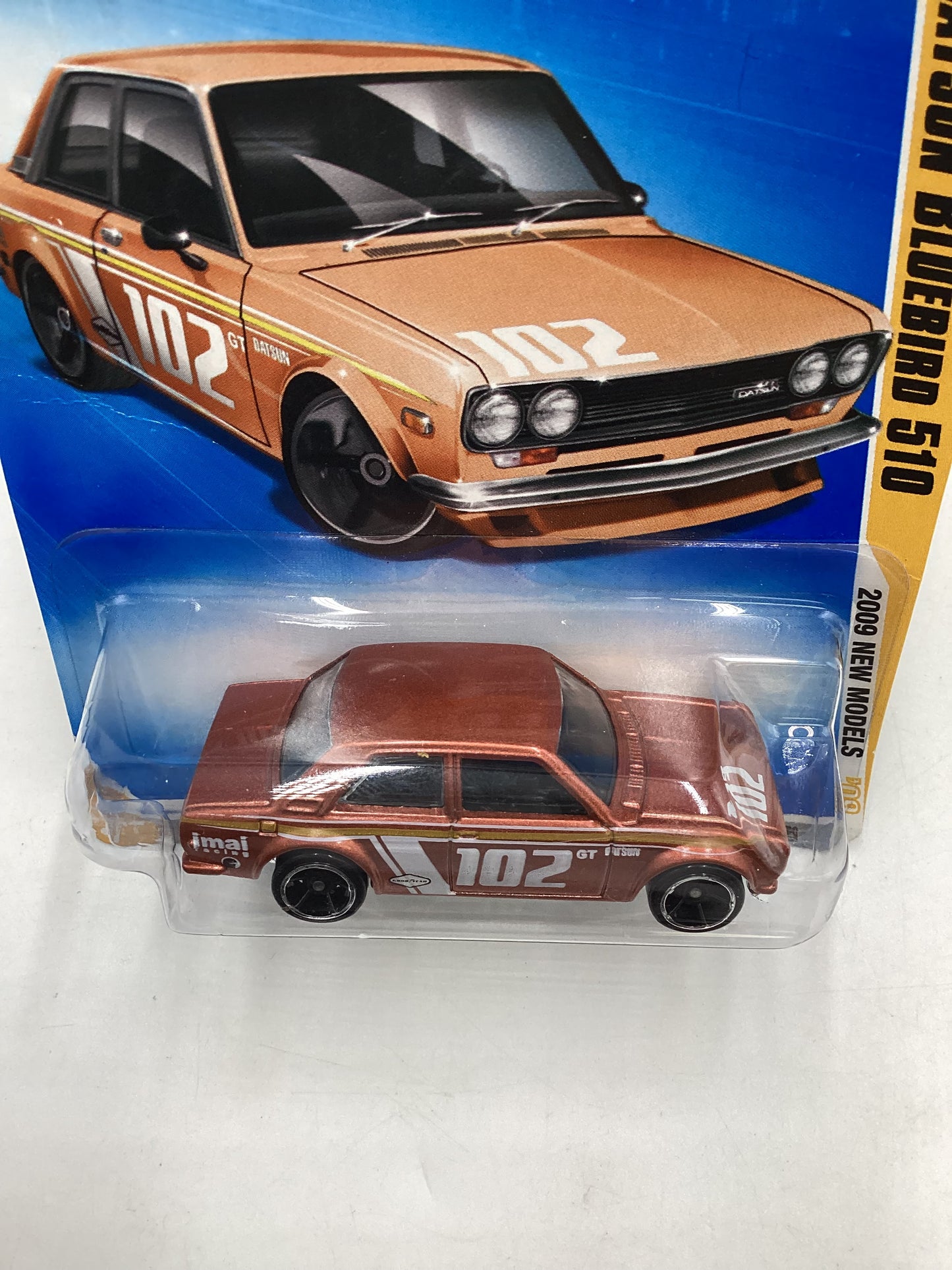 Hot Wheels 2009 037/190 Datsun Bluebird 510 Copper