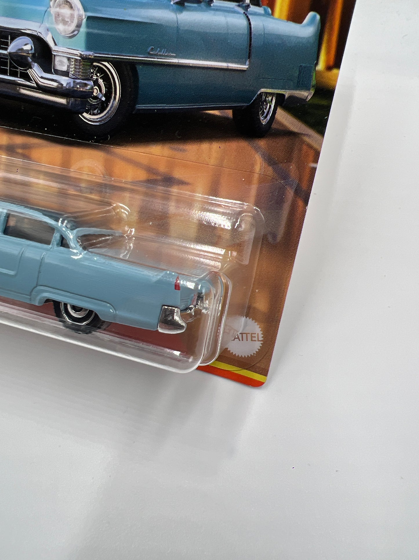 Matchbox Cadillac Series #9 55 Cadillac Fleetwood Light Blue 164E