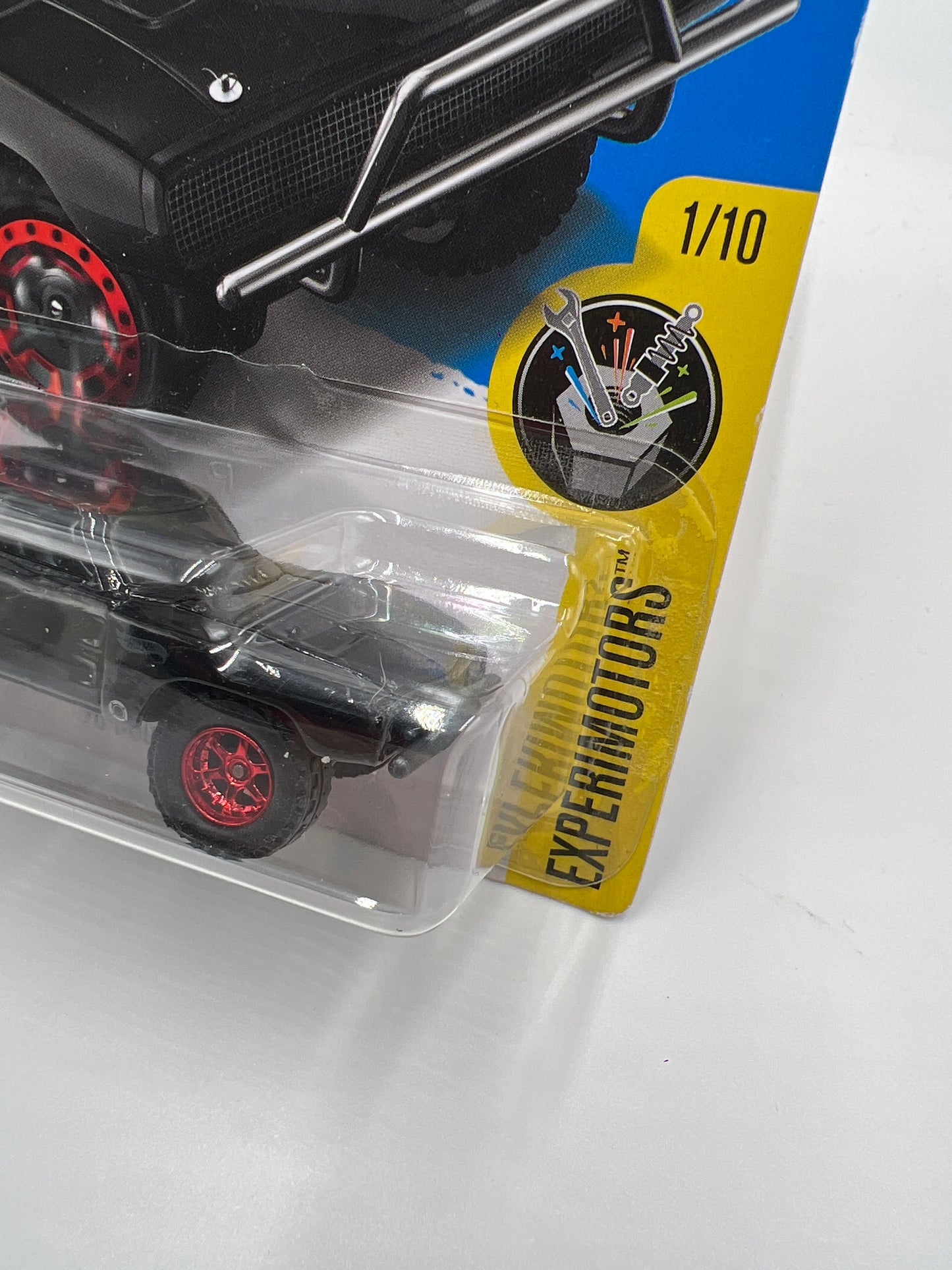Hot Wheels Fast & Furious 70 Dodge Charger Black Wheel Swap Custom On Card W/Protector