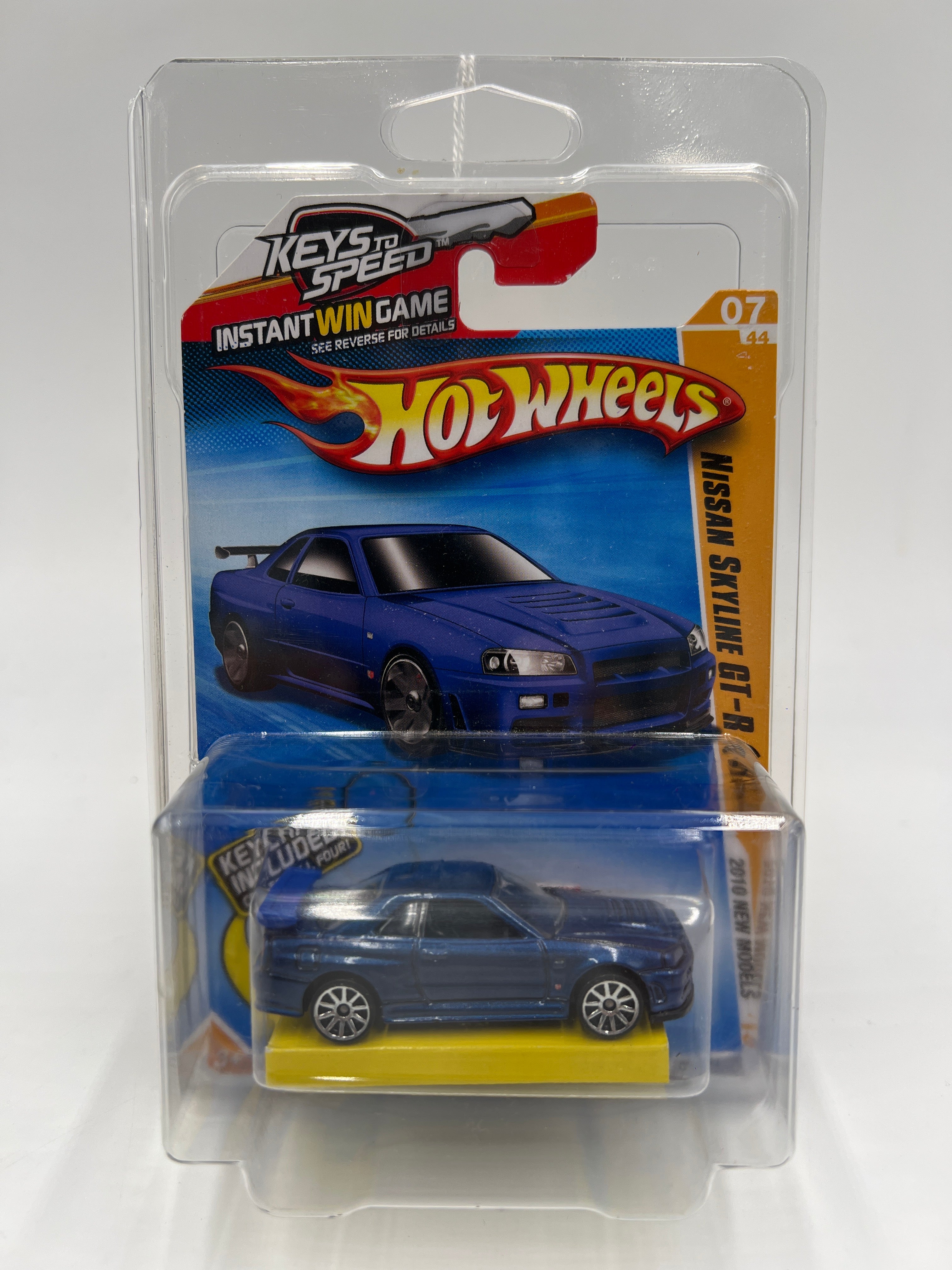 2010 Hot Wheels New Models #7 Keys To Speed Nissan Skyline GT-R