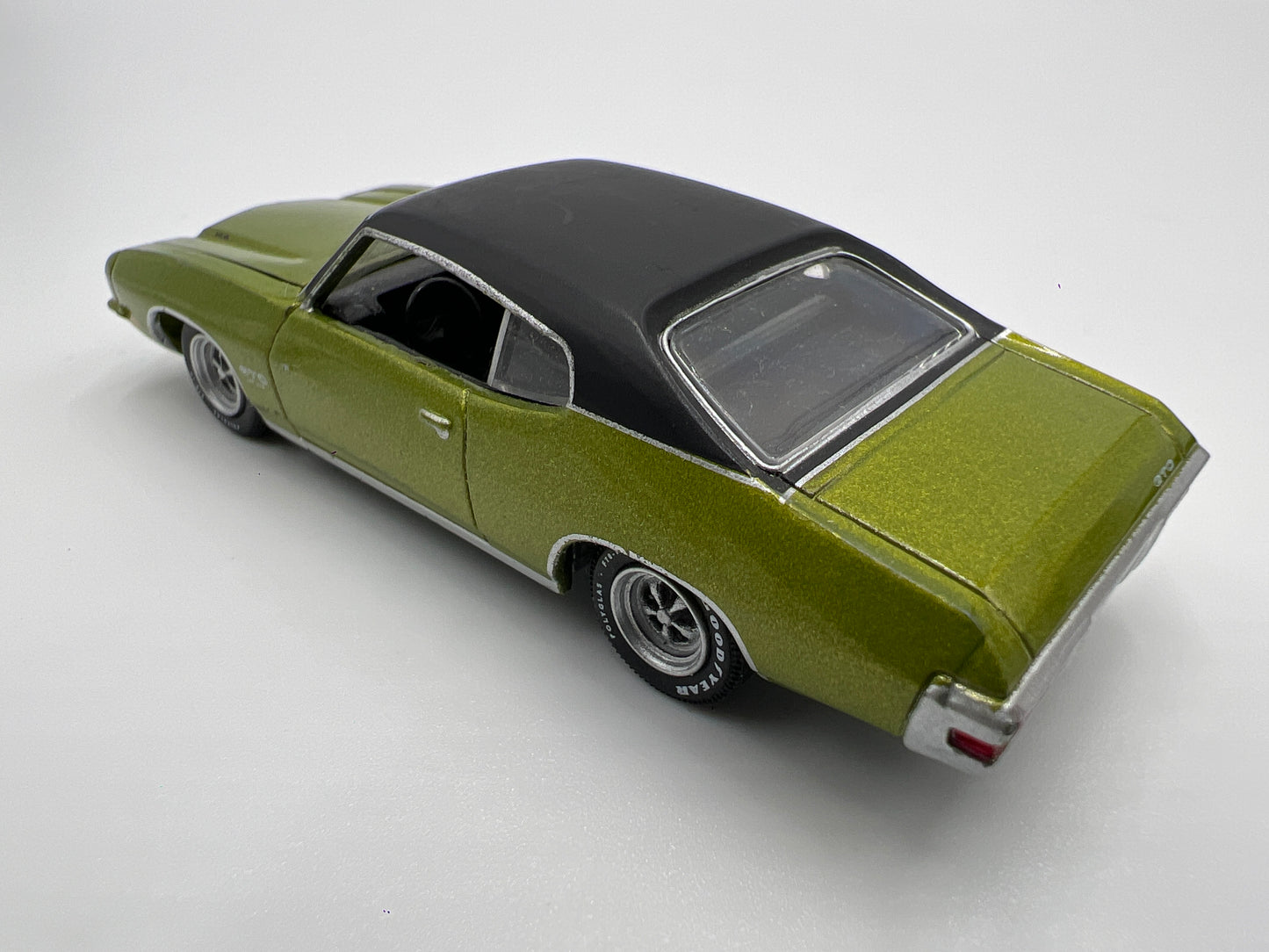 Greenlight Route 66 U.S.A Collector Pack 1971 Pontiac GTO Green Loose