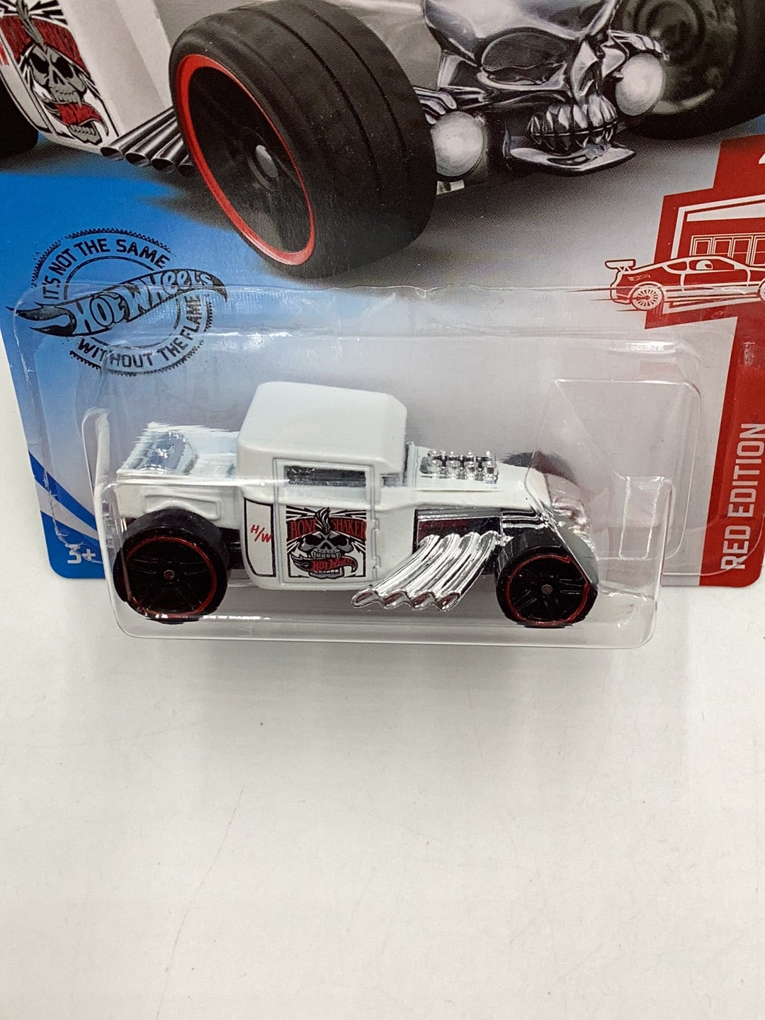 2020 hot wheels red edition #135 Bone Shaker target red factory sealed sticker with protector