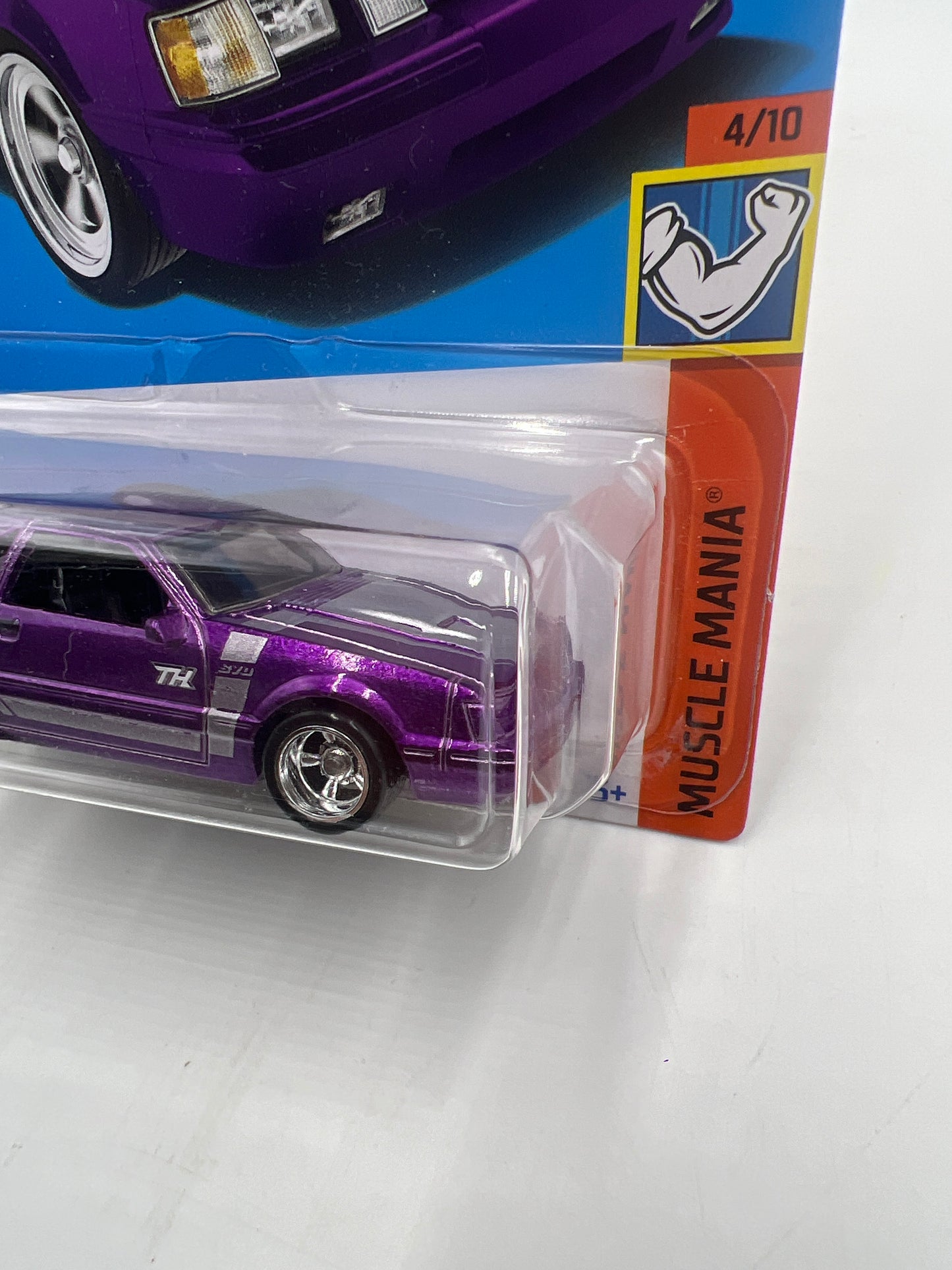 2022 Hot Wheels Super Treasure Hunt #221 84 Mustang SVO W/Protector