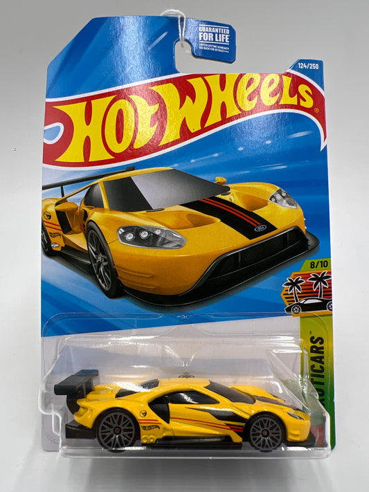 2026 Hot Wheels F Case Treasure Hunt #124 2016 Ford GT Race Yellow 275F