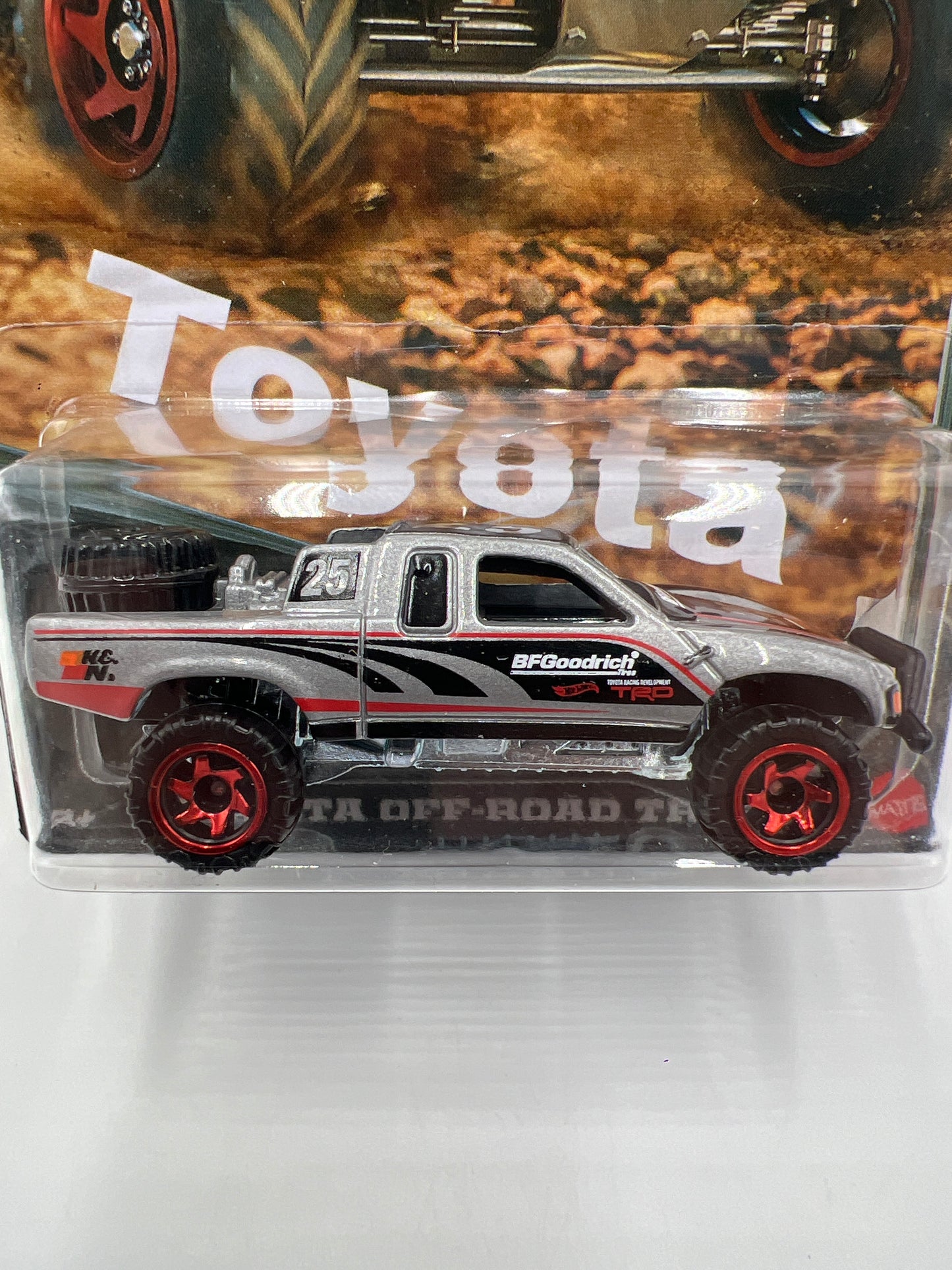 2025 Hot Wheels Silver Series Toyota Set #5 Toyota Off-Road Truck Silver 163E
