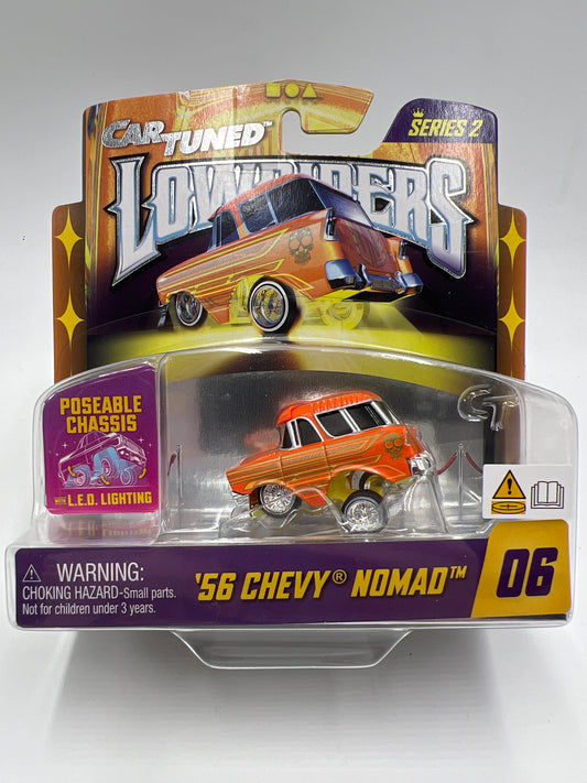 MGA Car Tuned Series 2 Show Glow Lowriders #6 56 Chevy Nomad